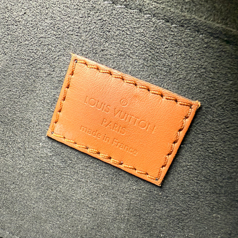 Louis Vuitton LV Dauphine MM Shoulder Bag Monogram Reverse Brown