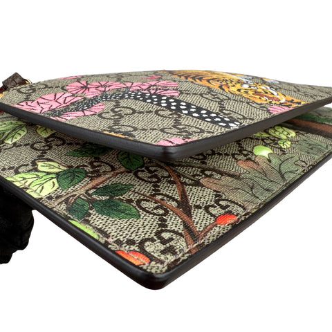 Gucci GG Supreme Bengal Blooms Crossbody Bag