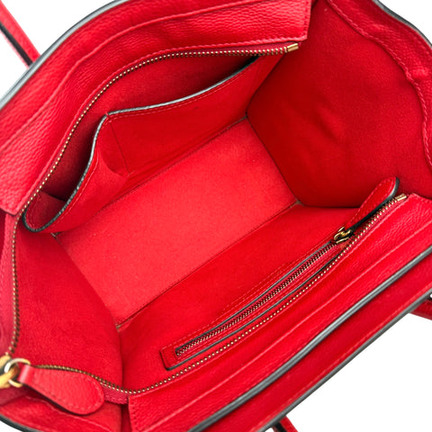 Celine Luggage Micro Leather