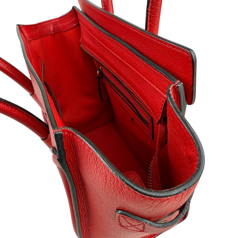 Celine Luggage Micro Leather