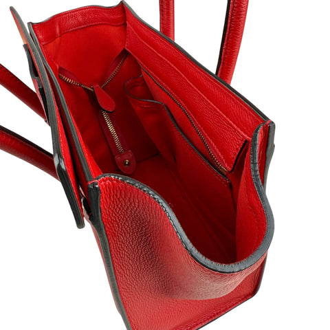 Celine Luggage Micro Leather