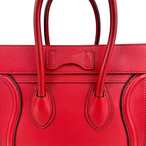 Celine Luggage Micro Leather