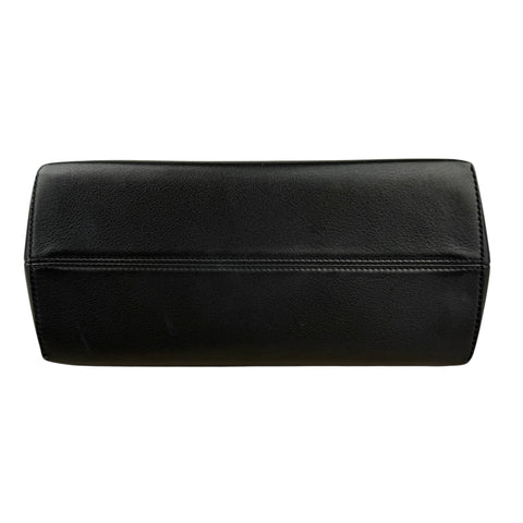 Fendi Navy Blue Tri-Color Grained Calfskin Leather By the Way Bag