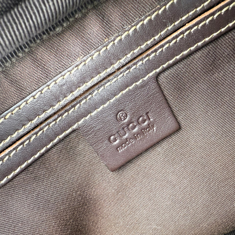 Gucci Beige Ebony GG Coated Canvas Small Cross Body Shoulder Bag