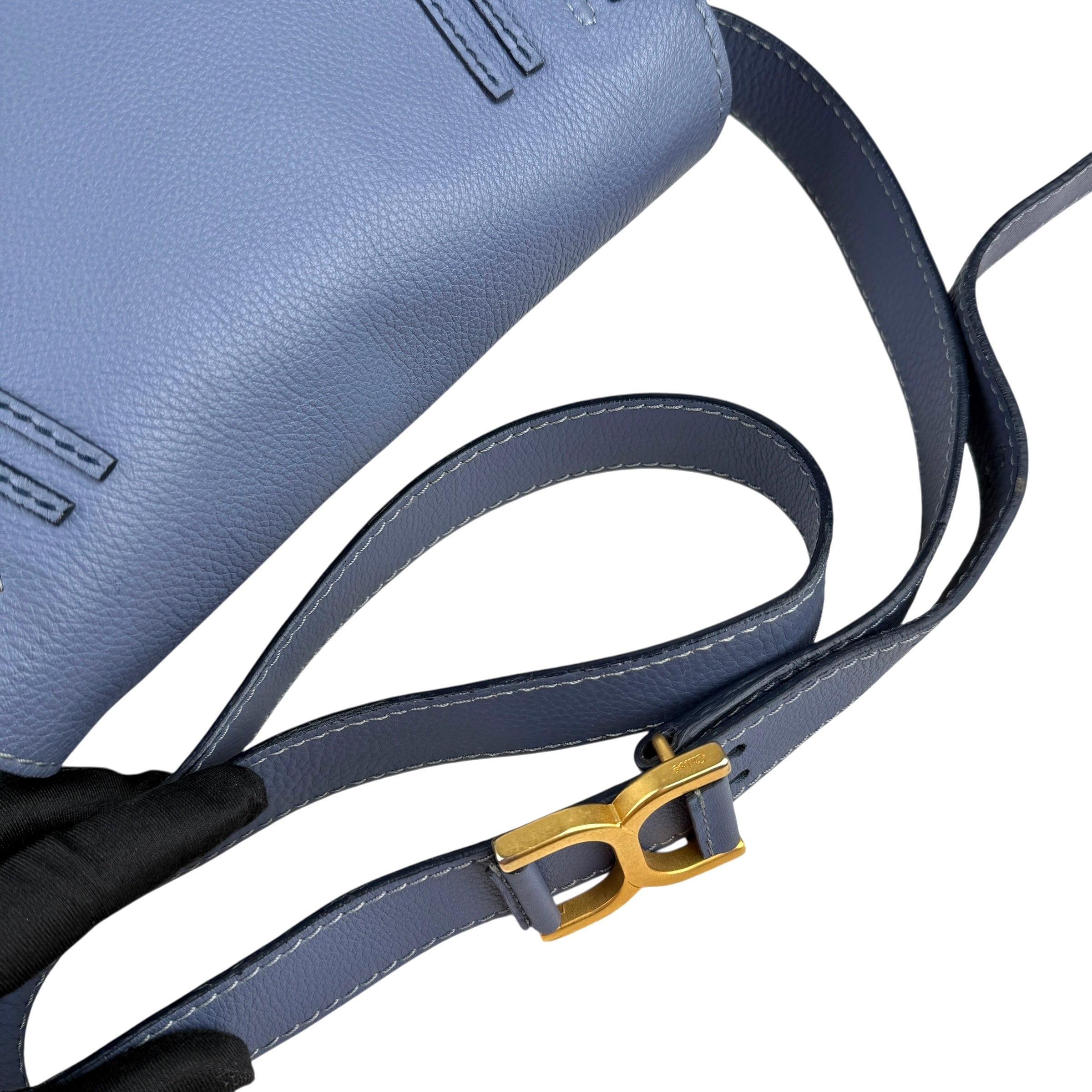 Pre-owned chloe-marcie-leather-crossbody-bag
