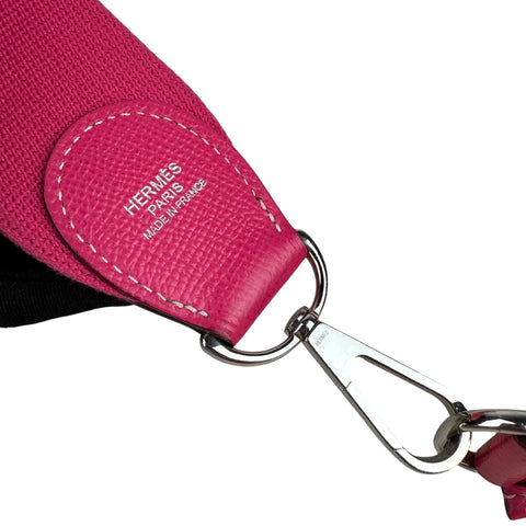 Hermes Evelyne Rose Tyrien Epsom Leather Bag