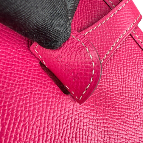 Hermes Evelyne Rose Tyrien Epsom Leather Bag