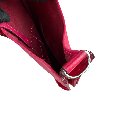 Hermes Evelyne Rose Tyrien Epsom Leather Bag
