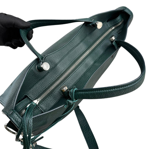 Balenciaga Leather Blackout City Bag