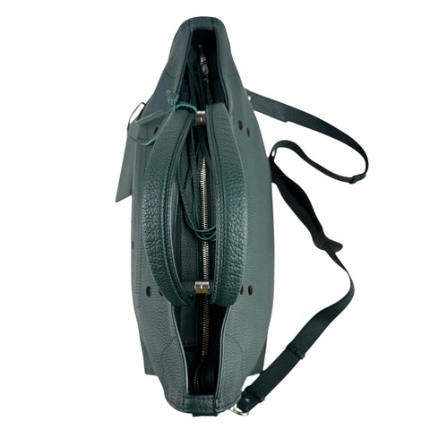 Balenciaga Leather Blackout City Bag