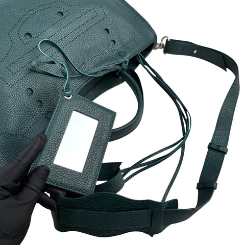 Balenciaga Leather Blackout City Bag