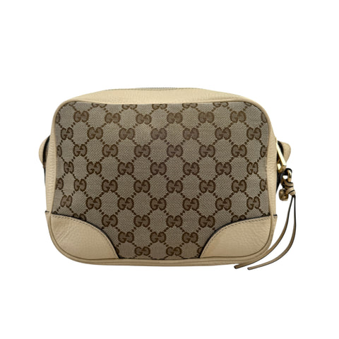Gucci GG Canvas Bree Crossbody Beige