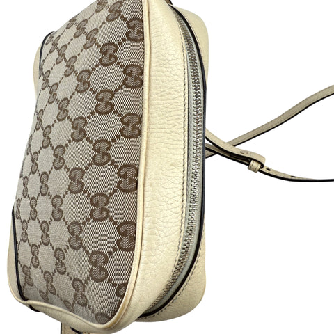 Gucci GG Canvas Bree Crossbody Beige