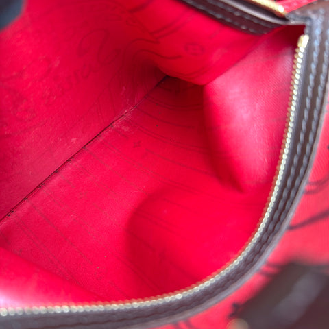 Louis Vuitton Neverfull Tote MM Brown Canvas