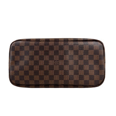 Pre-owned louis-vuitton-neverfull-mm-brown-canvas-front-view