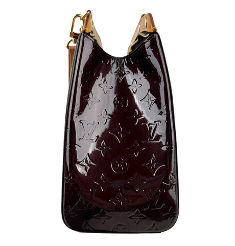Louis Vuitton Bréa patent leather handbag