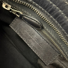 Pre-owned balenciaga-mini-city-matte-patent-front-view