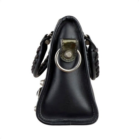 Balenciaga Mini City Matte Patent Leather