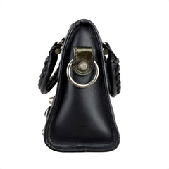 Pre-owned balenciaga-mini-city-matte-patent-front-view