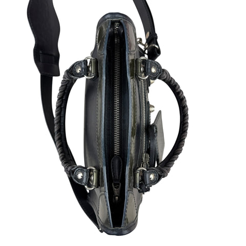 Balenciaga Mini City Matte Patent Leather