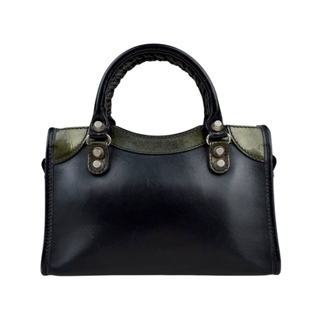 Balenciaga Mini City Matte Patent Leather