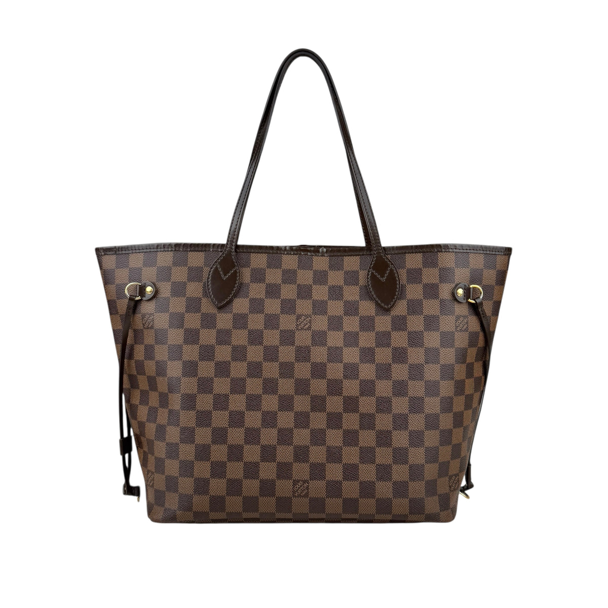 Louis Vuitton Neverfull Tote MM Brown Canvas