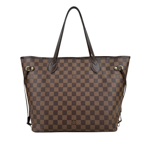 Louis Vuitton Neverfull Tote MM Brown Canvas
