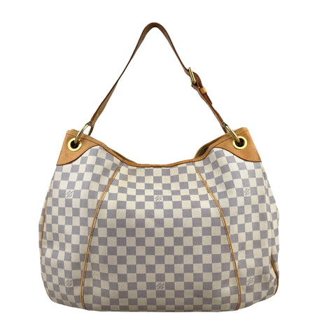 Louis Vuitton Galliera Shoulder Bag GM White Canvas