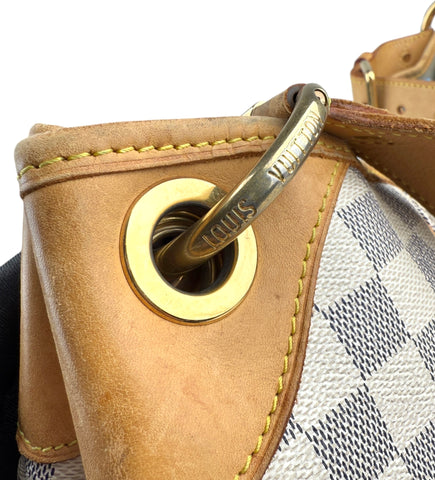 Louis Vuitton Galliera Shoulder Bag GM White Canvas