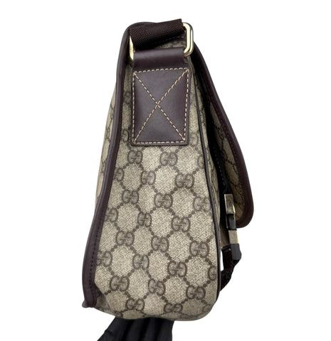 Gucci Messenger Monogram GG Supreme Beige