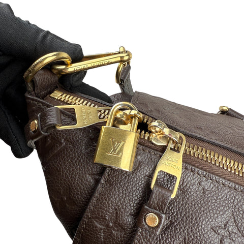 Louis Vuitton Lumineuse Dark brown handbag