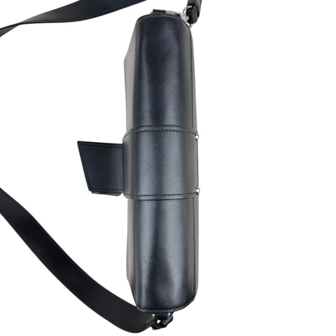 Prada City Calf Leather Metal Ribbon