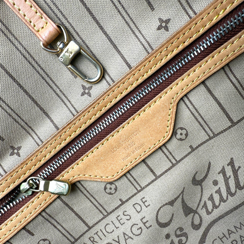 Louis Vuitton Neverfull Tote GM Brown Canvas Monogram