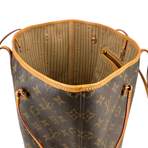Louis Vuitton Neverfull Tote GM Brown Canvas Monogram