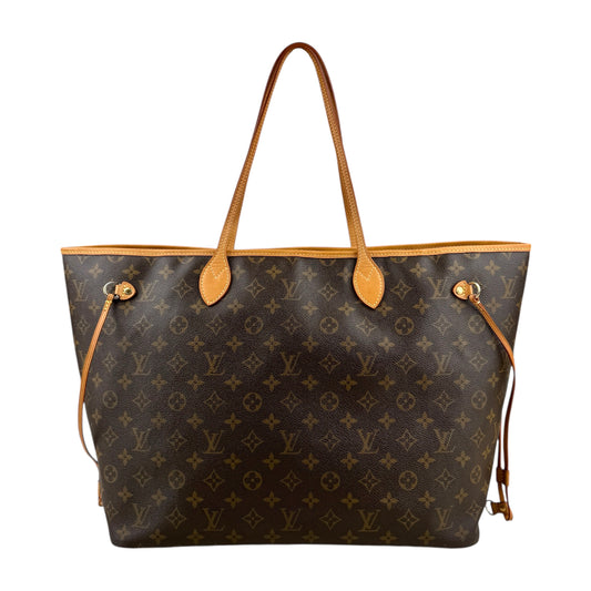 Louis Vuitton Neverfull Tote GM Brown Canvas Monogram