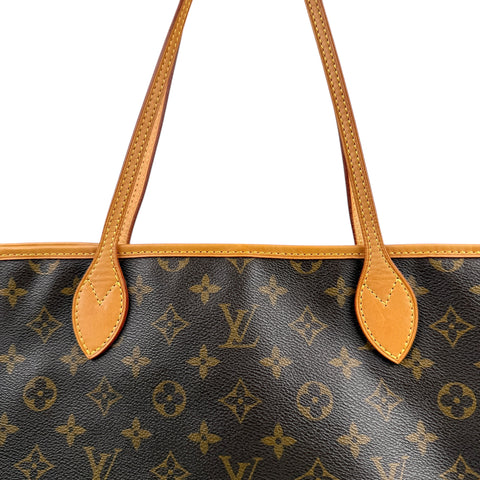 Louis Vuitton Neverfull Tote GM Brown Canvas Monogram