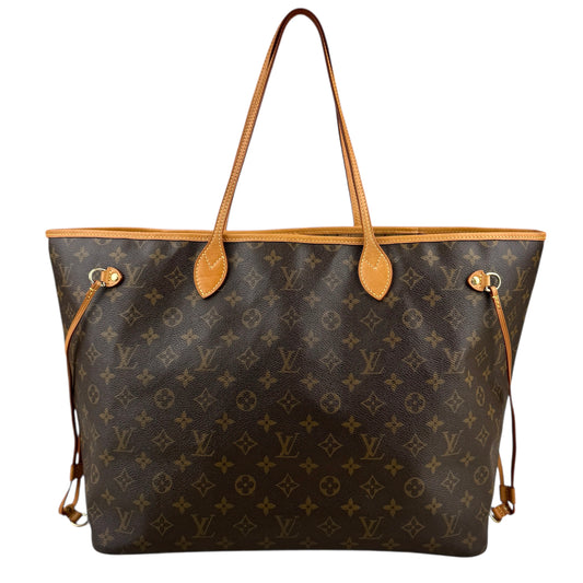 Louis Vuitton Neverfull Tote GM Brown Canvas Monogram