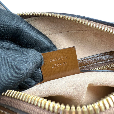 Gucci 1955 Horsebit Gg Supreme Shoulder Bag