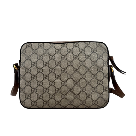 Gucci 1955 Horsebit Gg Supreme Shoulder Bag