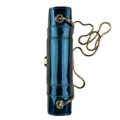 Pre-owned bvlgari-serpenti-forever-patent-crossbody-front-view