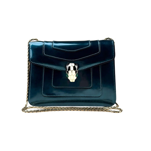 Bulgari  Serpenti Forever Patent Crossbody