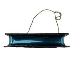 Pre-owned bvlgari-serpenti-forever-patent-crossbody-front-view