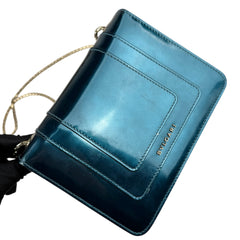 Pre-owned bvlgari-serpenti-forever-patent-crossbody-front-view