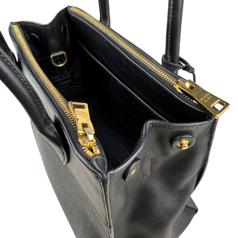 Prada Signature Esplanade leather handbag