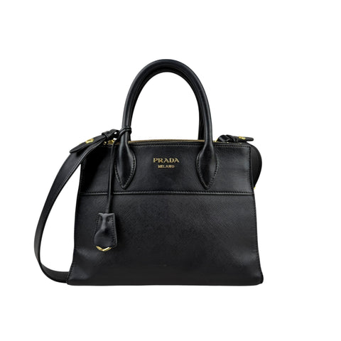 Prada Signature Esplanade leather handbag