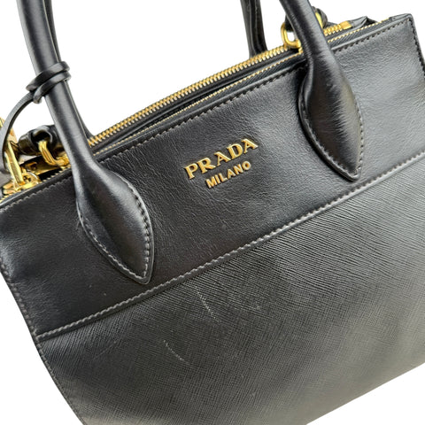 Prada Signature Esplanade leather handbag