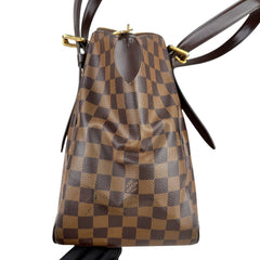 Pre-owned louis-vuitton-damier-verona-mm-tote-front-view