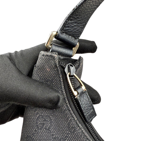 Gucci GG Canvas Reins Hobo Bag