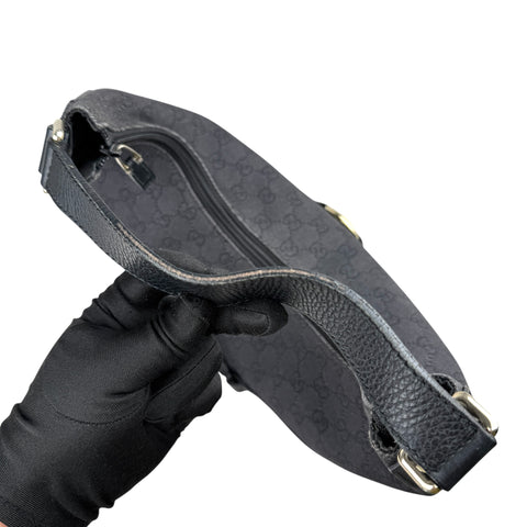 Gucci GG Canvas Reins Hobo Bag