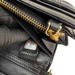 Pre-owned bvlgari-serpenti-forever-leather-crossbody-front-view